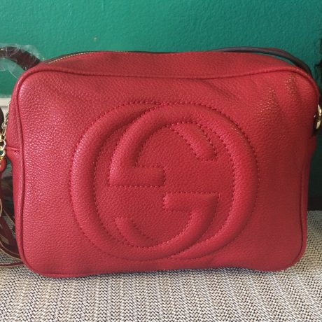 Red Designer Bag GG