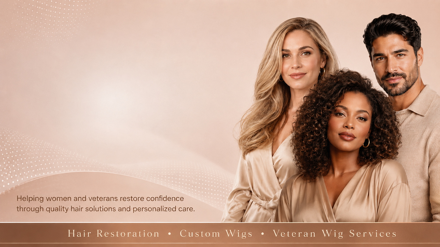 Voluminous Virgin Hair Boutique website preview