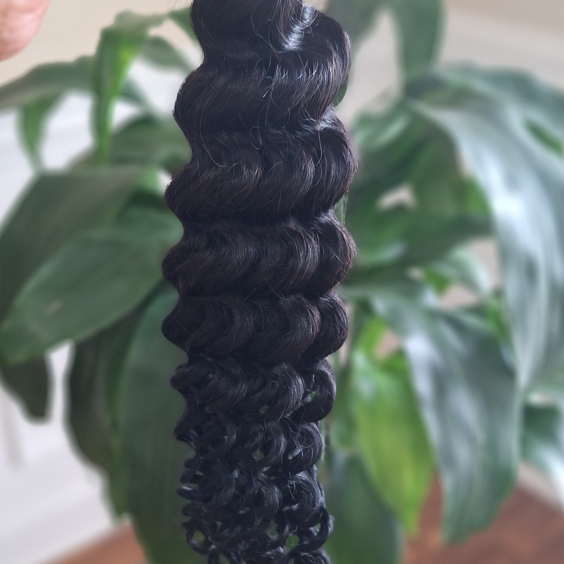 Bulk Hair Deep Wave Jet Black